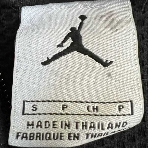 Jordan Men’s Black Zip Up Lightweight Track Jacket - Size Small - Picture 8 of 12